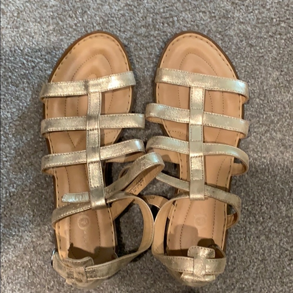 Born Gold Sandals